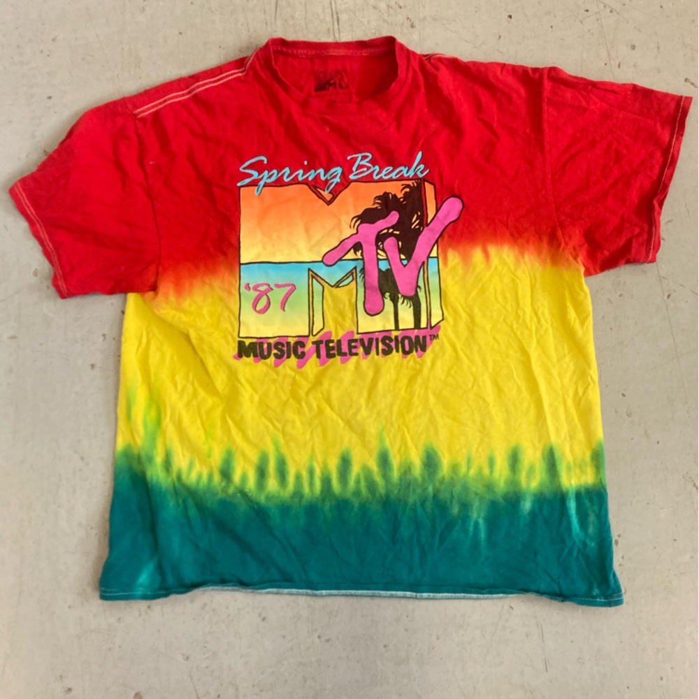 MTV Red Graphic Tee